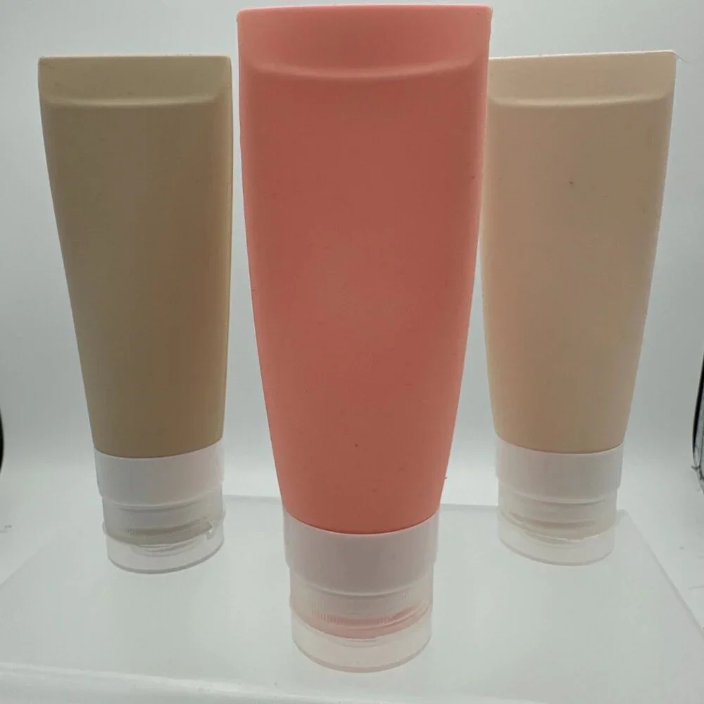 Kensie‎ Silicone Travel Bottles Set of 3 – Reusable TSA Size